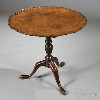 Georgian-style Mahogany Tilt-top Tea Table
