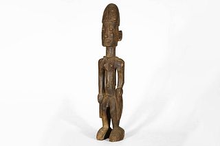 Rugged Dogon Colonial Statue 27" – Mali