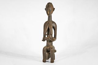 Bamana Maternity Statue 29" - Mali