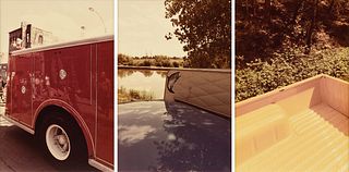 MICHAEL BISHOP (American 1946-2016) A TRIPTYCH OF PHOTOGRAPHS, 