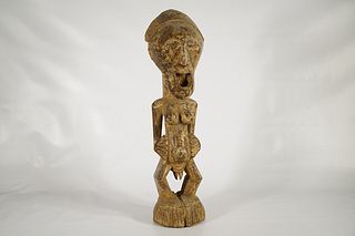 Songye Female African Sculpture 25" – DR Congo