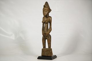 Female Senufo Statue on Base 23" – Ivory Coast