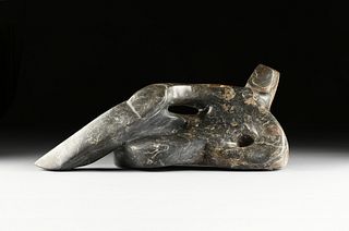 MARSHALL CUNNINGHAM (American/Texas 20th/21st Century) A SCULPTURE, "Figure Reclining," SIGNED, JUNE 18, 1993,