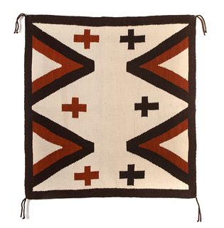 Diné [Navajo], D. Y. Begay, Revival Textile, ca. 1990