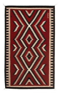 Diné [Navajo], Helen Kirk, Ganado Textile, 1997