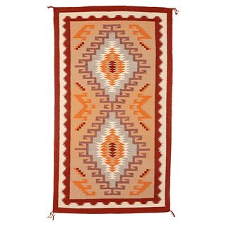 Diné [Navajo], Janice Shorty, Two Grey Hills Textile