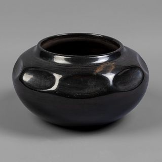 Santa Clara, Margaret Tafoya, Blackware Bowl