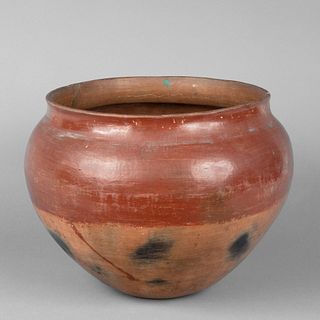 Ohkay Owingeh [San Juan], Redware Dough Bowl, ca. 1900