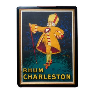 Rhum Charleston Original Vintage Poster