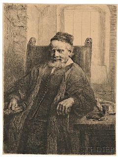 Rembrandt van Rijn (Dutch, 1606-1669)      Jan Lutma Goldsmith