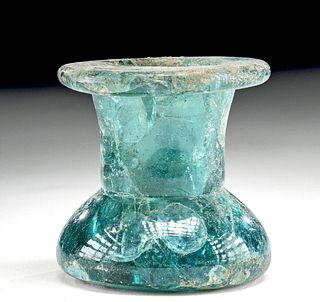 Roman Glass Jar Squat Form