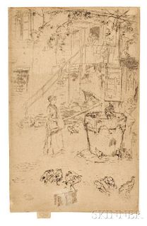 James Abbott McNeill Whistler (American, 1834-1903)      Turkeys