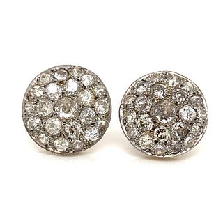 BE MINE 18k Edwardian Diamond Earring 
