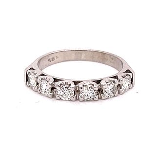 18k Half Eternity Diamond Ring