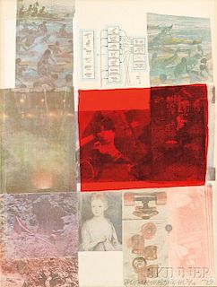Robert Rauschenberg (American, 1925-2008)      From the Seat of Authority
