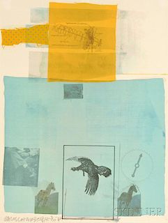 Robert Rauschenberg (American, 1925-2008)      Why You Can't Tell #I