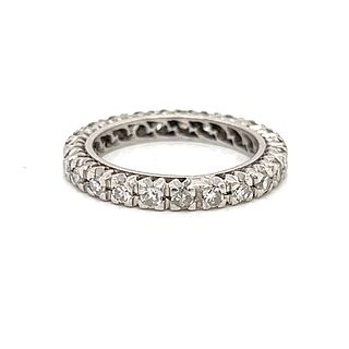 1920' Platinum Diamond Eternity Ring