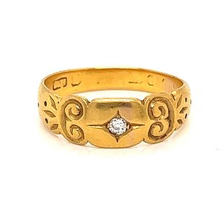 Victorian Diamond 18k Ring