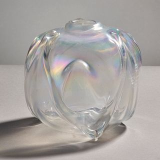 Art Glass Vase, Mid 20th Century.