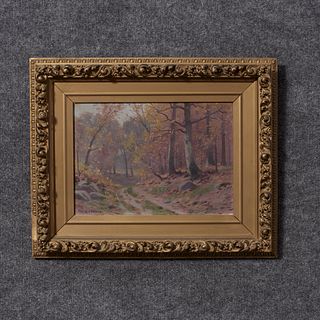 Frank A. Barney (1862-1954)  Autumn Landscape