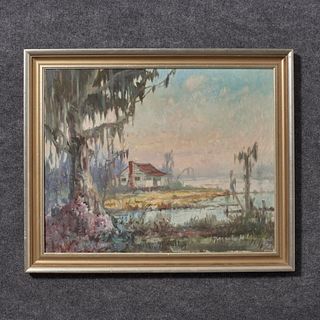 Knute Heldner (1886-1952)  Swamp In Louisiana In The