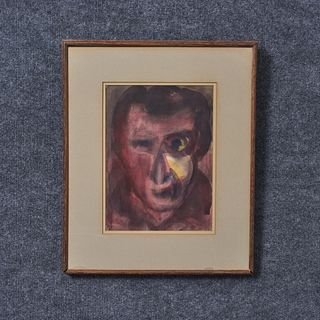 David Messer (1912 - 1999) Watercolor And Gouache