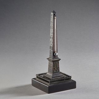 Bronze Grand Tour Cleopatra's Needle Obelisk