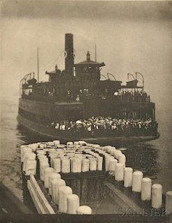 Alfred Stieglitz (American, 1864-1946)      The Ferry Boat