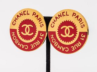 Chanel 31 Rue Cambon Earrings