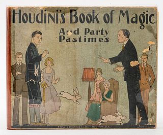 Houdini's Book of Magic & Party Pastimes