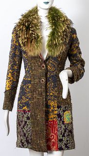 Tricot Chic Italian Wool-Blend Coat