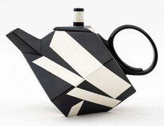 Rolf Sinnemark Geometric Porcelain Teapot