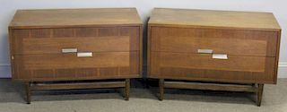 Midcentury Pair of Martinsville Low Chests.