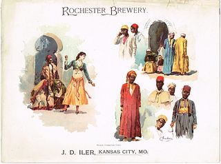 1893 J. D. Iler Rochester Brewery Rochester Brewery "Midway Character Types" edit Kansas City, Missouri