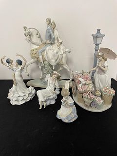 Lot of 5 Lladro Figurines