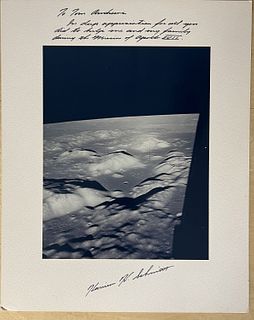Harrison Schmitt Apollo 17 Lunar Photograph