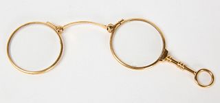 14K Early Eyeglasses Frame