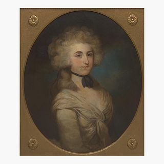 British School (18th Century) Portrait of Mary Frances, Lady Rich (1755-1833)
