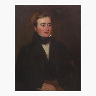 Anglo-American School (Early 19th Century) Portrait of a Gentleman, Bust-Length