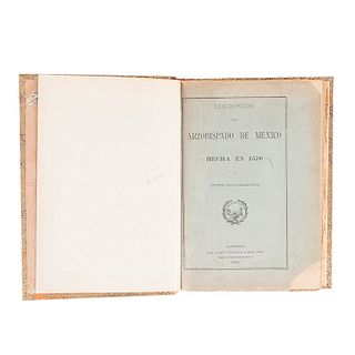 García Pimentel, Luis. Descripción del Arzobispado de México. Hecha en 1570 y otros Documentos. México: 1897.