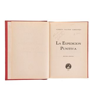 Salinas Carranza, Alberto. La Expedición Punitiva. México: Ediciones Botas, 1937.  Segunda edición.