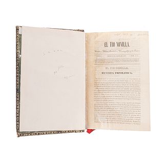 El Tío Nonilla. Periódico Político, Enredador, Chismográfico y de Trueno. México: Imprenta de la Voz de la Religión, 1849.