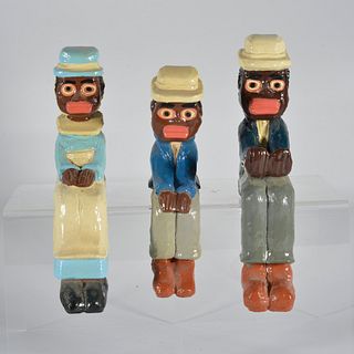 Carved African American Figures