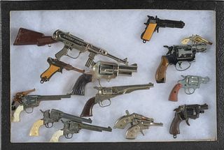 Collection Antique Cap Pistols MINIATURE