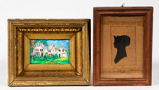 (2) SMALL FRAMED PIECES