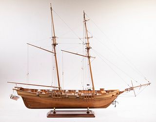 BRIGANTINE SHIP MODEL