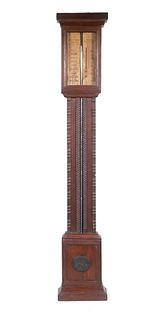 STICK BAROMETER BY G.W. PEASE, ONTARIO, NY