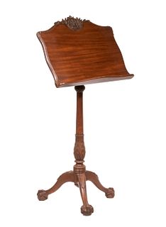 19TH C. WOODEN MUSIC STAND