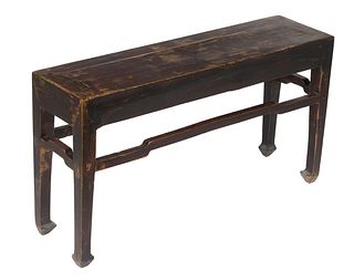 CHINESE MING STYLE LOW BENCH OR ALTAR