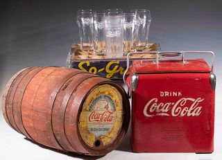 VINTAGE COCA COLA & SOFT DRINK COLLECTIBLES